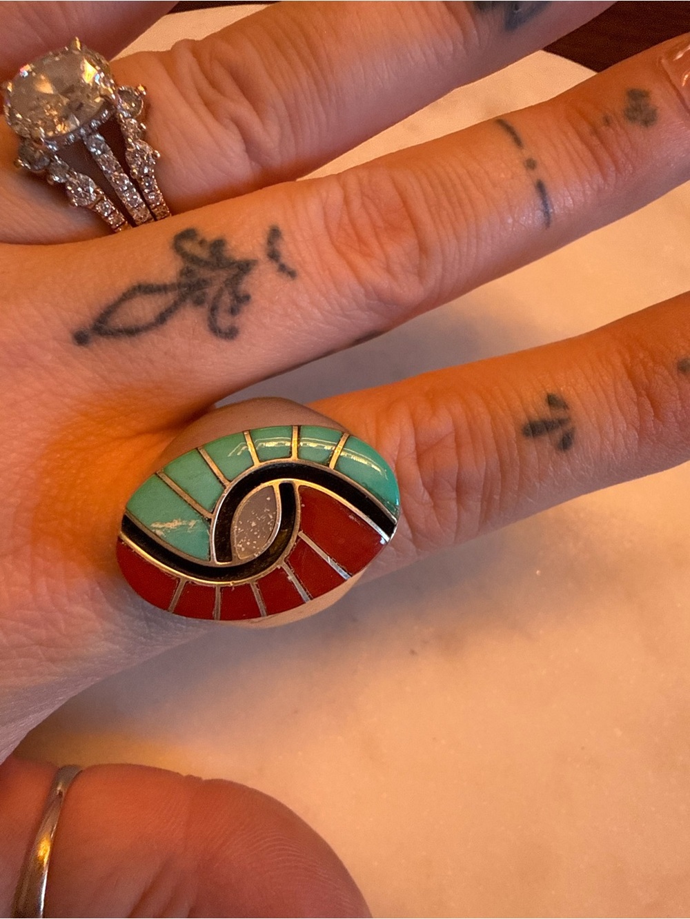 Zuni sterling silver Ring